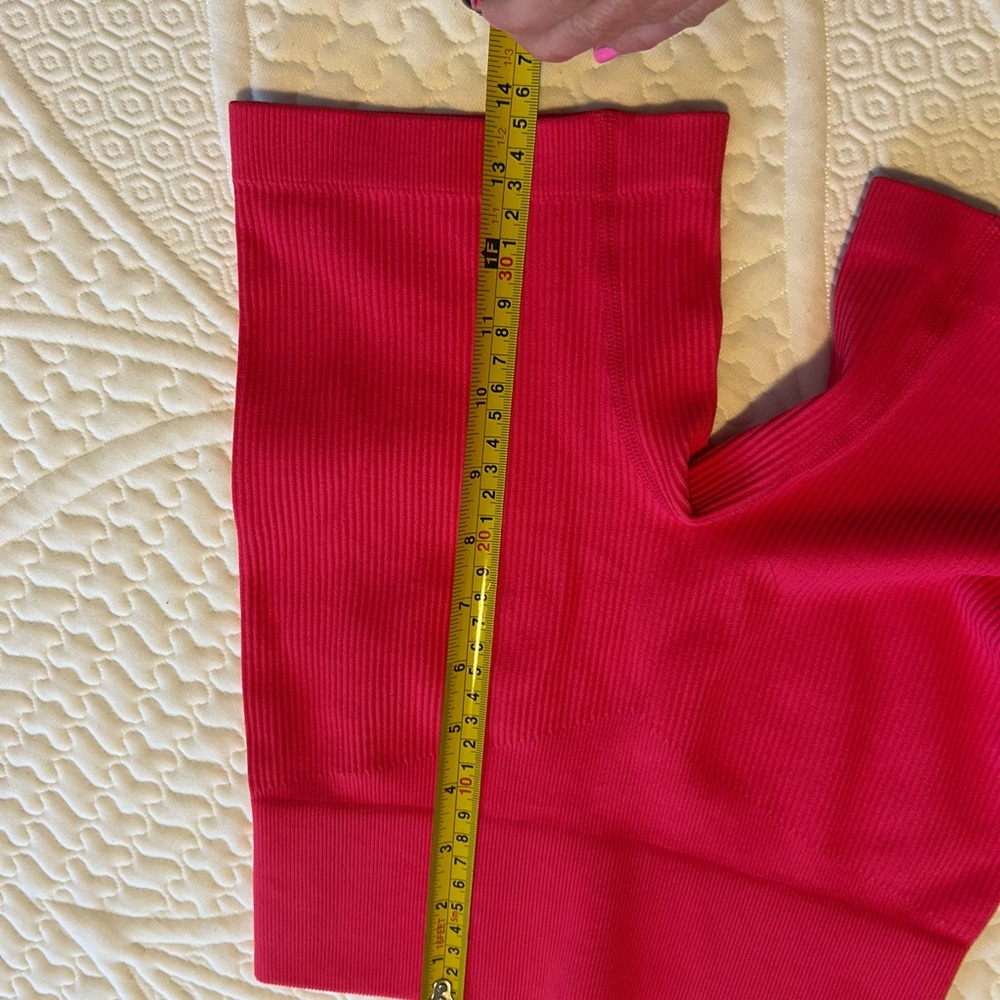 Pink Ribbed Two-Piece Set - Picture 4 of 11